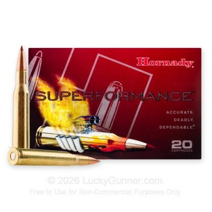 Large image of Hornady Superformance 270 Ammo For Sale - 130 Grain CX - 20 Rounds