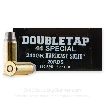 Image 1 of 44 Special Ammo from DoubleTap Image 1 of DoubleTap .44 Special Ammo
