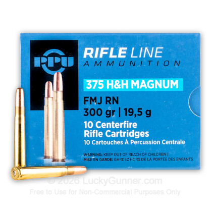 Image 1 of Prvi Partizan .375 H&H Magnum Ammo