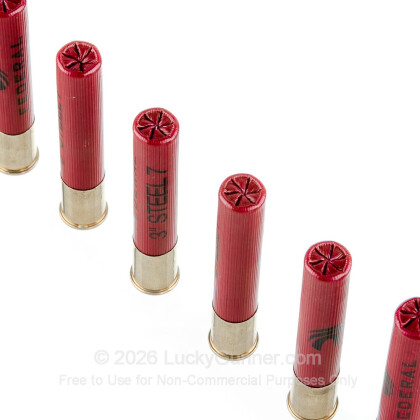 Large image of Premium 410 Gauge Ammo For Sale - 3" 3/8 oz. #7 Shot Ammunition in Stock by Federal Steel Game & Target - 25 Rounds