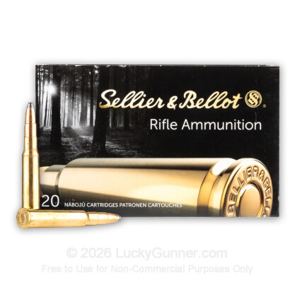 Image 2 of Sellier & Bellot 8x57mm JRS Mauser (8mm Rimmed Mauser) Ammo
