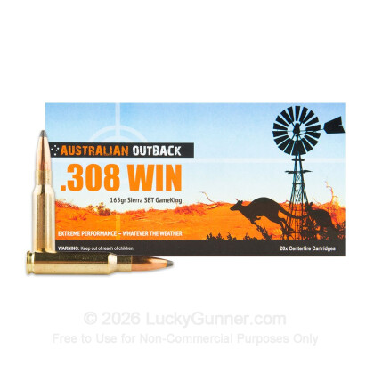 Image 2 of Australian Outback .308 (7.62X51) Ammo