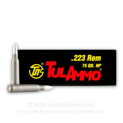 Image 2 of Tula Cartridge Works 223 Remington Ammo