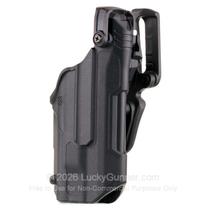 Large image of Holster - Outside the Waistband - Blackhawk - T-Series L2D Light Bearing Duty Holster - Right Hand
