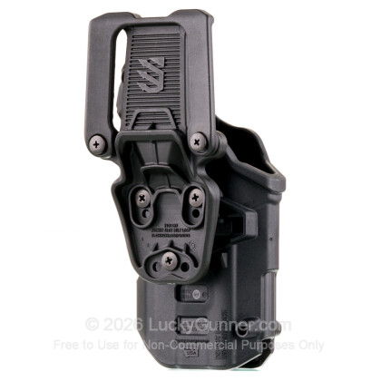 Large image of Holster - Outside the Waistband - Blackhawk - T-Series L2D Light Bearing Duty Holster - Right Hand