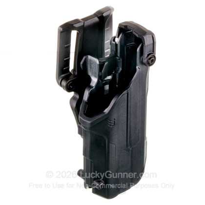 Large image of Holster - Outside the Waistband - Blackhawk - T-Series L2D Light Bearing Duty Holster - Right Hand