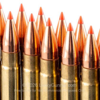 Large image of Bulk 300 Whisper Ammo For Sale - 110 Grain V-MAX Ammunition in Stock by Hornady Custom - 200 Rounds