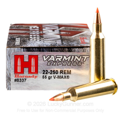 Image 2 of Hornady .22-250 Remington Ammo