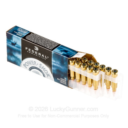 Large image of Federal Power-Shok 300 Savage Ammo For Sale - 180 Grain JSP - 20 Rounds