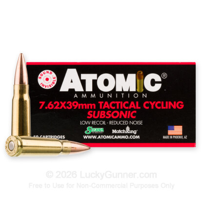 Image 2 of Atomic Ammunition 7.62X39 Ammo