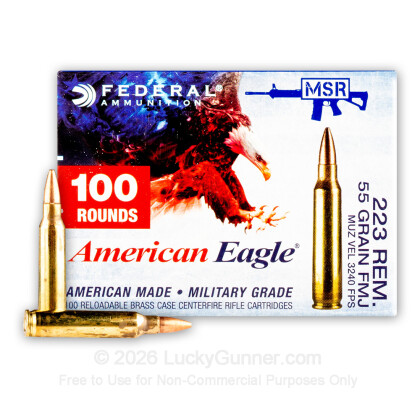 Image 1 of Federal .223 Remington Ammo