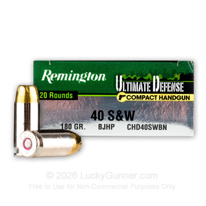 Image 1 of Remington .40 S&W (Smith & Wesson) Ammo