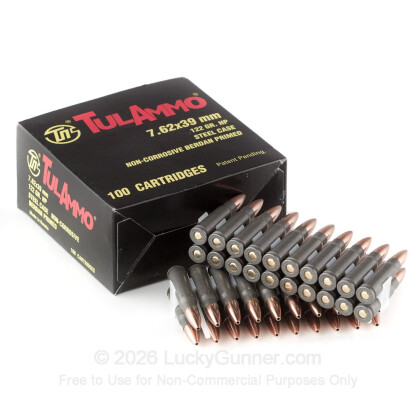 Image 3 of Tula Cartridge Works 7.62X39 Ammo