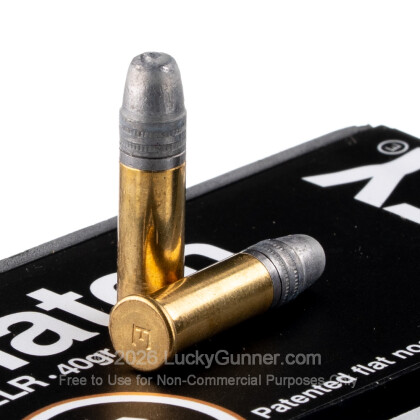 Large image of Bulk 22 LR Ammo For Sale - 40 Grain LFN Ammunition in Stock by Eley Match - 500 Rounds