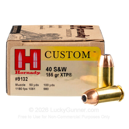 Image 2 of Hornady .40 S&W (Smith & Wesson) Ammo