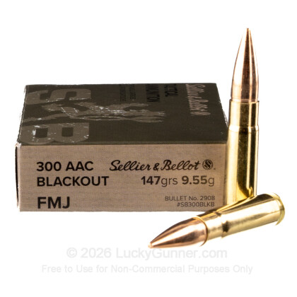 Image 2 of Sellier & Bellot .300 Blackout Ammo