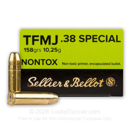Image 1 of Sellier & Bellot .38 Special Ammo