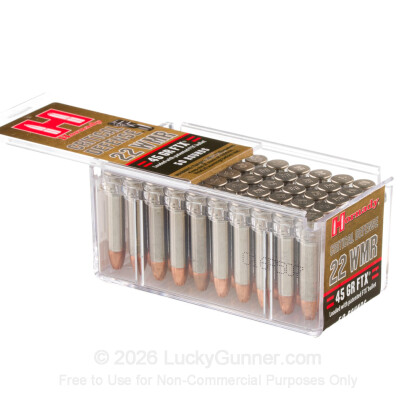 Large image of Bulk 22 WMR Ammo For Sale - 45 gr Critical Defense by Hornady - Hornady 22 Magnum Rimfire Ammunition In Stock - 2000 Rounds