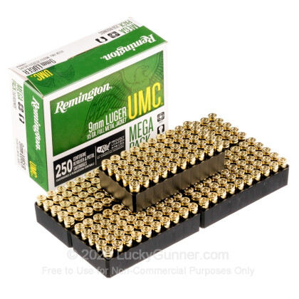 Image 4 of Remington 9mm Luger (9x19) Ammo