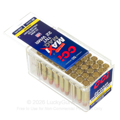 Image 3 of CCI .22 Magnum (WMR) Ammo