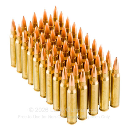 Large image of Bulk 223 Rem Ammo For Sale - 77 Grain HP Ammunition in Stock by Black Hills Ammunition - 1000 Rounds