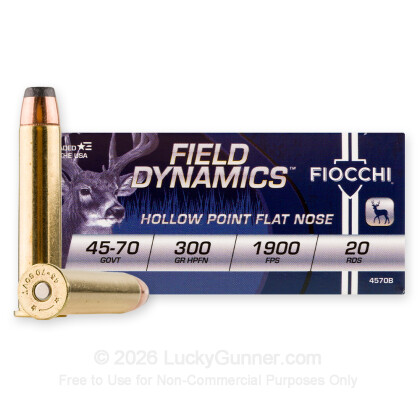 Image 2 of Fiocchi 45-70 Ammo