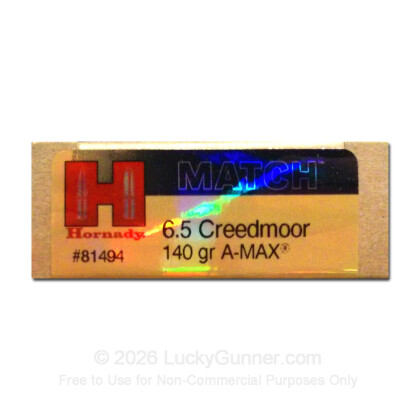 Image 1 of Hornady 6.5mm Creedmoor Ammo
