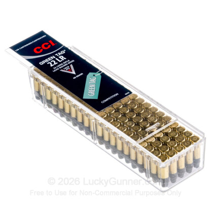 Image 3 of 22 LR Ammo from CCI Image 3 of CCI .22 Long Rifle (LR) Ammo