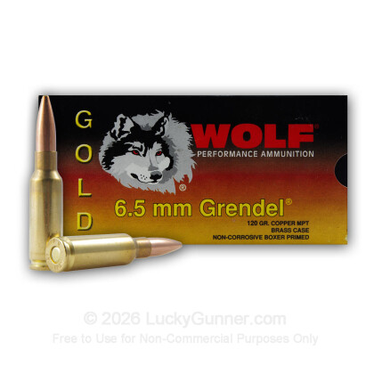 Image 1 of Wolf 6.5 Grendel Ammo