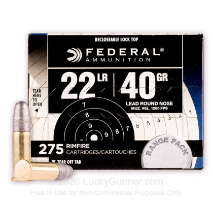 Image 1 of Federal .22 Long Rifle (LR) Ammo