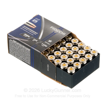 Image 3 of Fiocchi 9mm Luger (9x19) Ammo