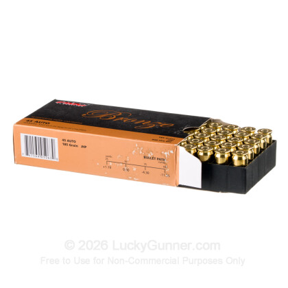 Large image of Cheap 45 ACP JHP Ammo For Sale - 185 gr JHP Ammunition by PMC In Stock - 50 Rounds