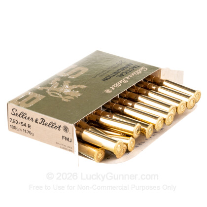 Image 4 of Sellier & Bellot 7.62x54r Ammo