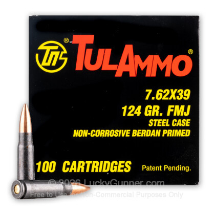 Image 1 of Tula Cartridge Works 7.62X39 Ammo