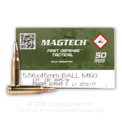 Image 1 of Magtech 5.56x45mm Ammo