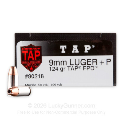Image 1 of Hornady 9mm Luger (9x19) Ammo