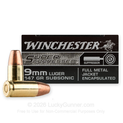 Image 2 of Winchester 9mm Luger (9x19) Ammo