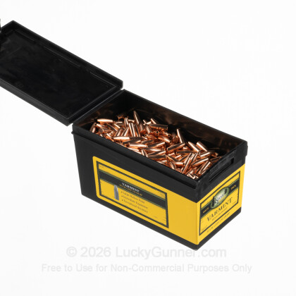 Large image of Bulk 223 Rem Bullets (.224) For Sale - 52 Grain HP Ammunition in Stock by Speer - 1000