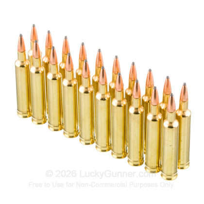 Large image of Premium 257 Weatherby Mag Ammo For Sale - 100 Grain InterLock Ammunition in Stock by Weatherby - 20 Rounds