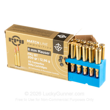 Image 3 of 8mm Mauser (8x57mm JS) from Prvi Partizan Image 3 of Prvi Partizan 8mm Mauser (8x57mm JS) Ammo