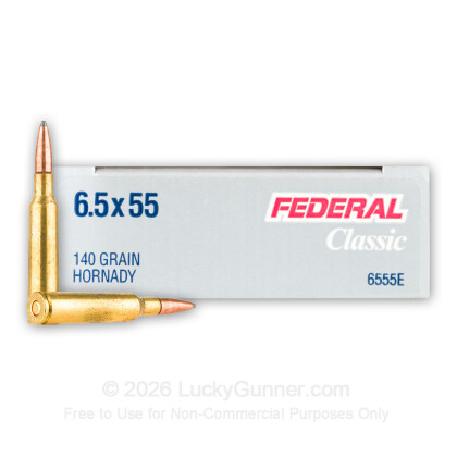 Image 1 of Federal 6.5x55 Swedish Ammo