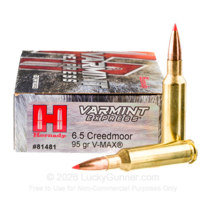 Image 2 of 6.5mm Creedmoor Ammo from Hornady Image 2 of Hornady 6.5mm Creedmoor Ammo
