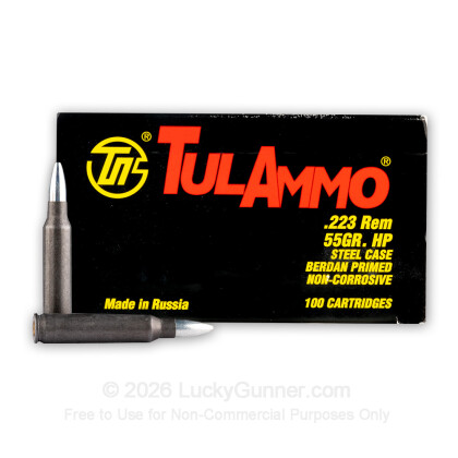 Image 1 of Tula Cartridge Works .223 Remington Ammo
