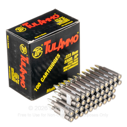 Image 3 of Tula Cartridge Works .223 Remington Ammo