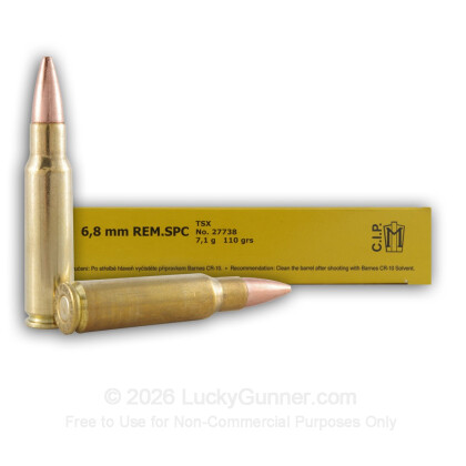 Image 3 of Sellier & Bellot 6.8 Remington SPC Ammo