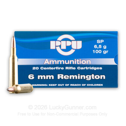 Image 2 of Prvi Partizan 6mm Remington Ammo