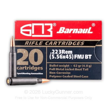 Image 1 of 223 Ammo from Barnaul Image 1 of Barnaul .223 Remington Ammo