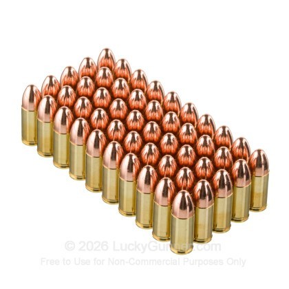 Large image of Igman 9mm Ammo For Sale - 147 Grain FMJ - 50 Rounds