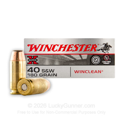 Image 1 of Winchester Ammo from Winchester Image 1 of Winchester .40 S&W (Smith & Wesson) Ammo