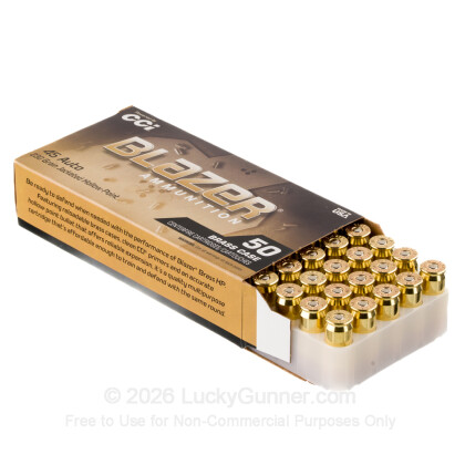 Image 3 of Blazer Brass .45 ACP (Auto) Ammo